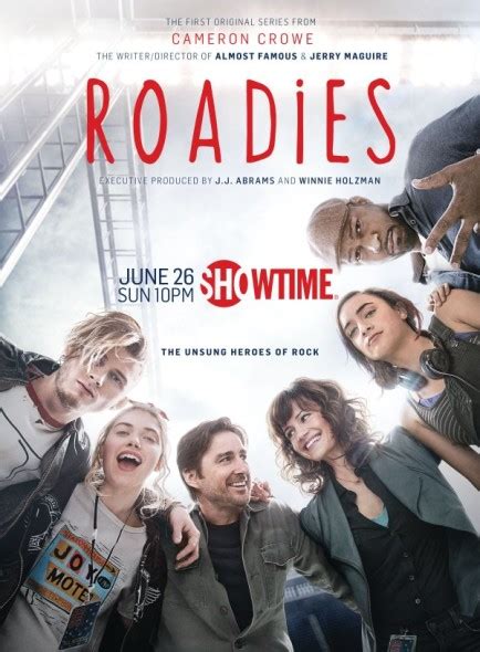 Roadies: Showtime Releases New Series Poster Art - canceled + renewed TV shows, ratings - TV ...