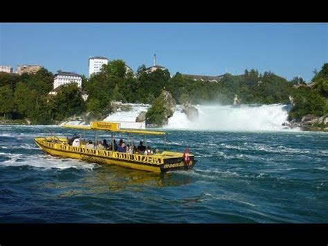 Rhine Falls boat ride - Switzerland - Travel Video - YouTube