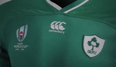 Watch: IRFU reveal Ireland's World Cup jersey for Japan - Extra.ie