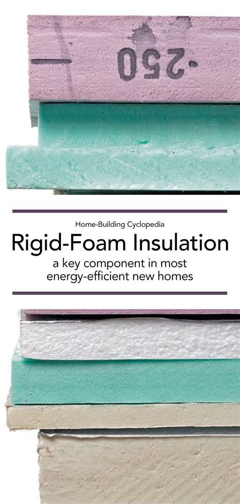 Rigid-Foam Insulation | Rigid foam insulation, Foam insulation, Insulation