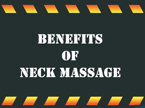 PPT - Benefits of Neck Massage PowerPoint Presentation, free download ...