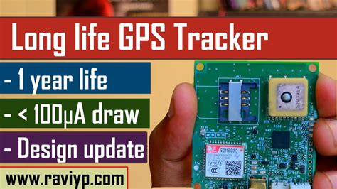 GPS Tracker with LONG battery life - Lasts more than a year - YouTube