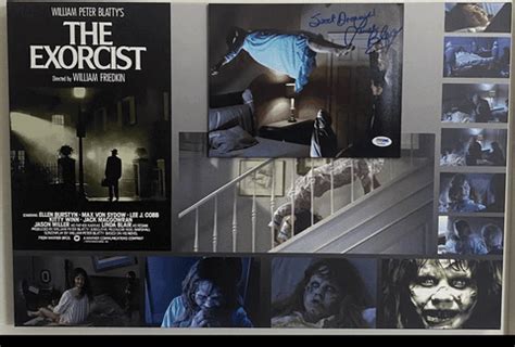 The Exorcist- Canvas Print Framed Plus Signed Mounted Photo (PSA/DNA ...