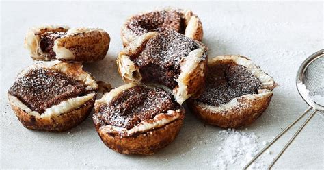 Chocolate custard tarts | Recipe | Chocolate custard, Custard tart ...