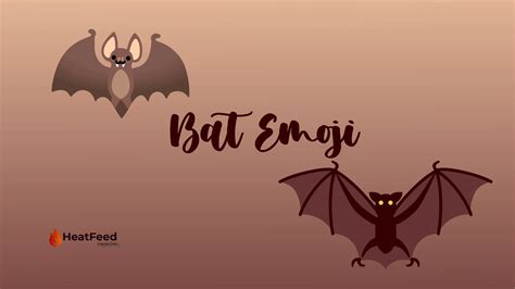 🦇 Bat Emoji- ️ Copy & Paste 📝