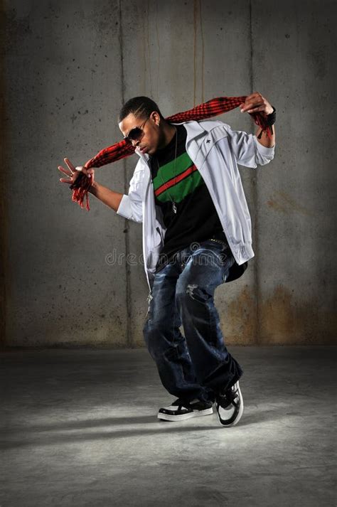 African American Hip Hop Dancer Stock Photo - Image of posing, male ...