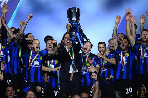 Inter Coach Inzaghi Becomes the King of the Supercoppa