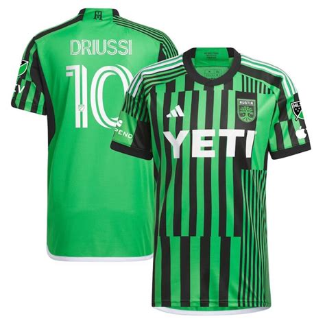 Austin FC Sebastián Driussi 2023/24 Player Jersey - Green Jersey Teams