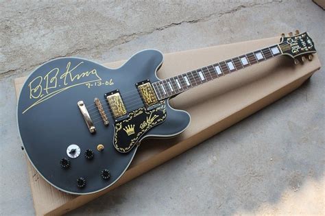 Gibson BB King Lucille Signature ES335 Black Guitar | Electric guitar ...