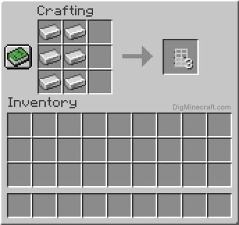 How to make an Iron Door in Minecraft