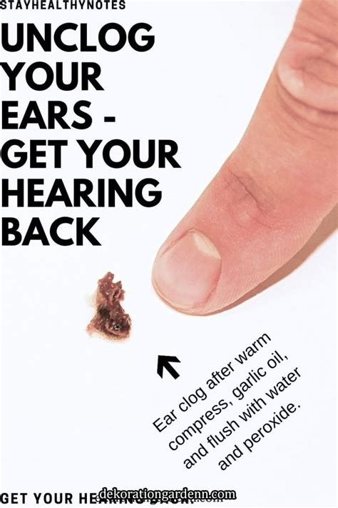 Unclogging an ear DIY | Clogged ears, Ear irrigation, Clogged ear remedy
