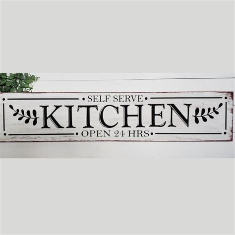 Rustic Kitchen Signs - Etsy