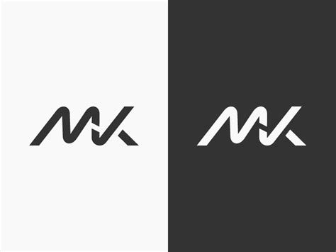 Mk Monogram by AS-BEEN DESIGN on Dribbble