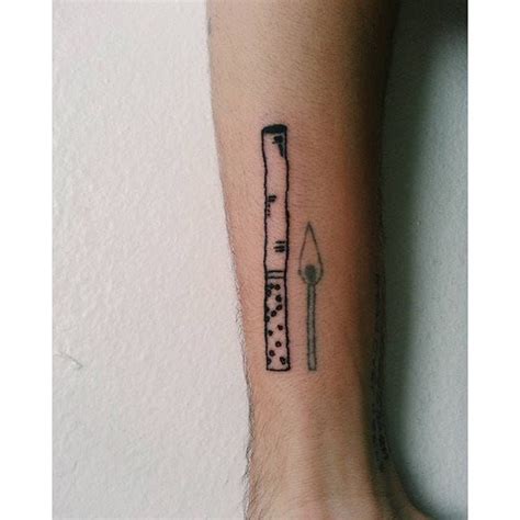 14 Cigarette Tattoos For You Too Keep Your Bad Habits Under Control ...