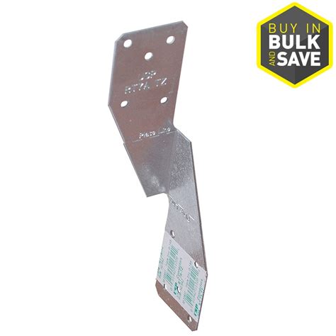 USP 6-1/2-in 18-Gauge Triple Zinc Steel Rafter Tie at Lowes.com