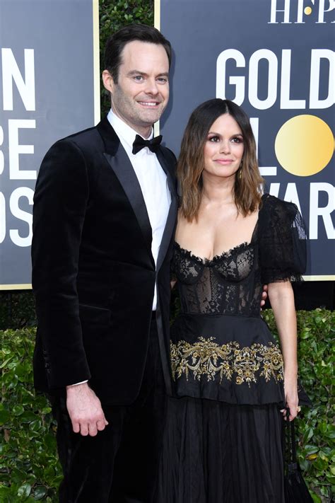 RACHEL BILSON and Bill Hader at 77th Annual Golden Globe Awards in Beverly Hills 01/05/2020 ...