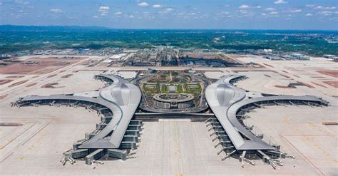 china's chengdu tianfu international airport officially opens | Airport design, International ...