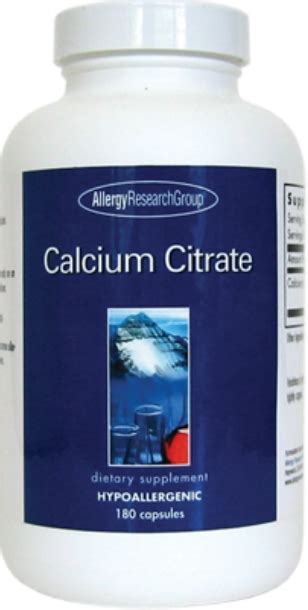 Calcium Citrate 150 Mg 180 Caps - SM Homeopathic Pharmacy