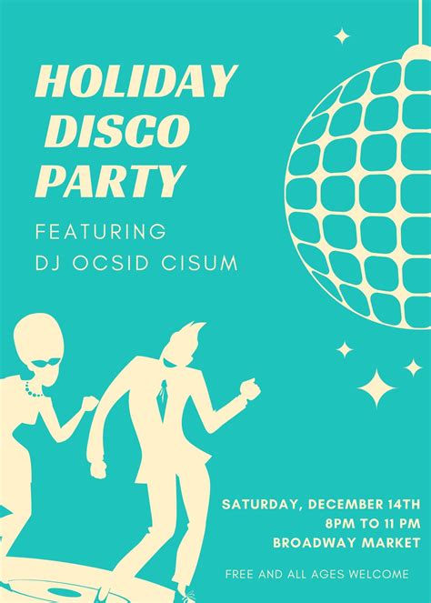 HOLIDAY DISCO PARTY - Broadway Market