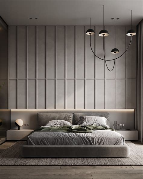 green gray on Behance | Bedroom design, Bedroom furniture design, Bedroom decor design