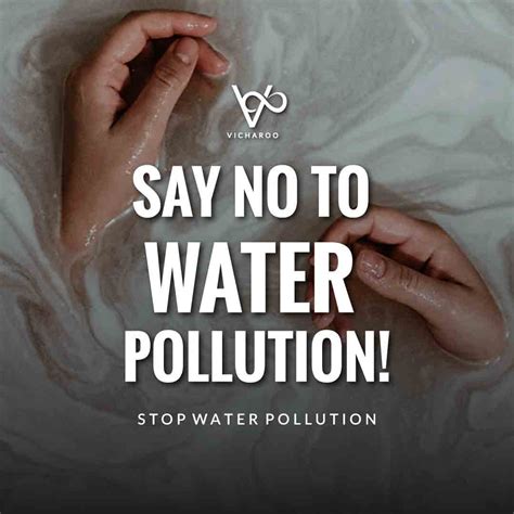 Say NO to water pollution | Ocean Pollution Slogans and Quotes - bestenglishquotes.Vicharoo.com