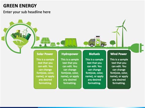 Green Energy PowerPoint and Google Slides Template - PPT Slides