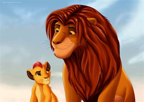 Simba and Kion TLK style by Takas15 on DeviantArt