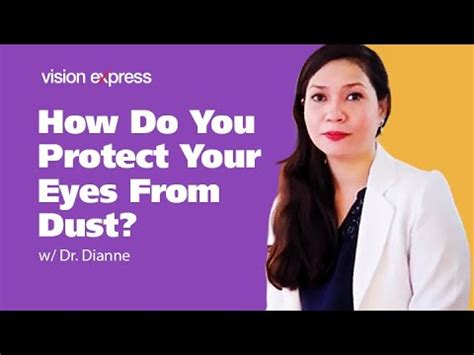 How Do You Protect Your Eyes From Dust? | Vision Express FAQs - YouTube