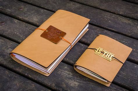 A5 Traveler's Notebook - Handmade From Leather | Galen Leather