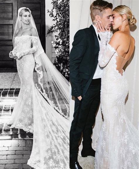 The Catwalk Italia - TCI on Instagram: “Hailey Bieber wedding dress 👍🏼 ...