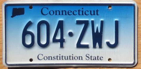 Connecticut vg - Automobile License Plate Store: Collectible License ...