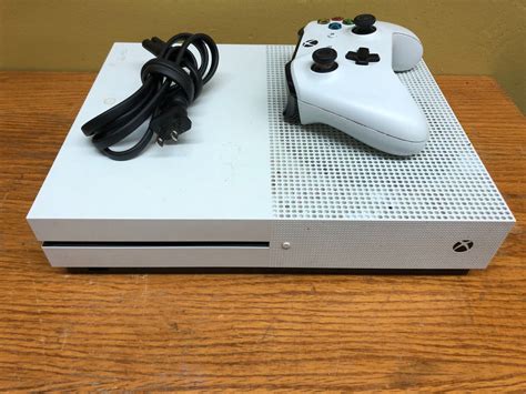 Microsoft Xbox One S White Console plandetransformacion.unirioja.es