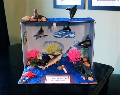 Ocean Habitat Diorama