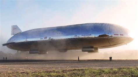 Aeros Carbon Fiber and Aluminum Rigid Cargo Airship [1600x900] : TechnologyPorn