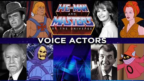 THE VOICE ACTORS (Original) He-Man Cartoon Series #motu - YouTube