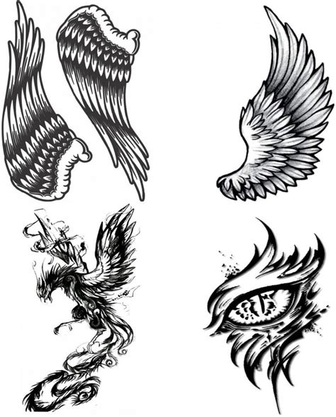 Share more than 75 black wings tattoo latest - in.starkid.edu.vn