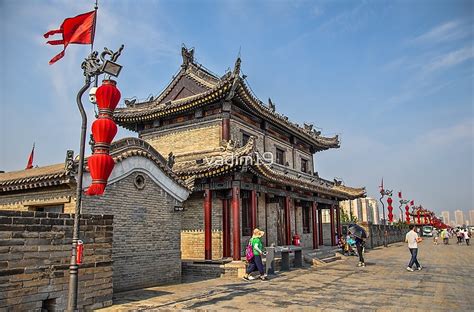 "China. Xian. Ancient City Wall. Walking on the Walls." by vadim19 | Redbubble