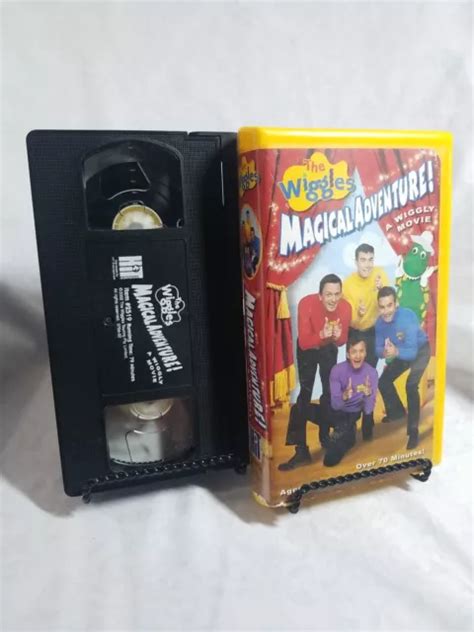 THE WIGGLES MAGICAL Adventure! A Wiggly Movie VHS Video Tape 16 Songs $13.01 - PicClick AU