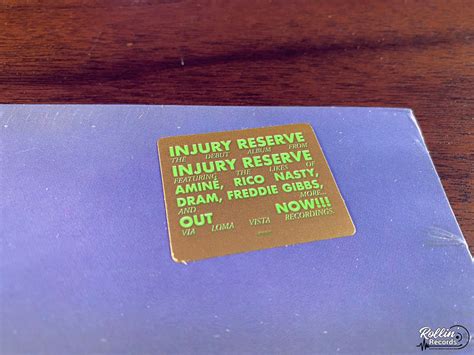 Injury Reserve - Injury Reserve – Rollin' Records