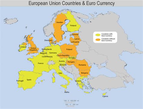 Euro 410: European Union Countries and Euro Currency