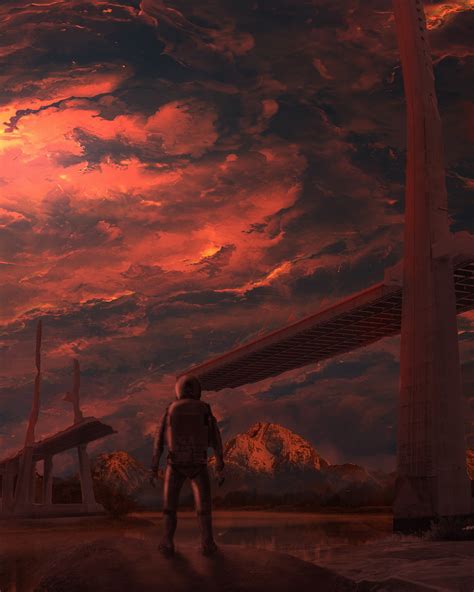 ArtStation - Broken bridge