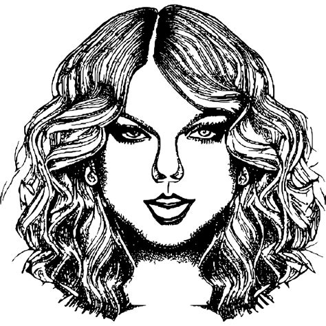 Drawing Taylor Swift 11 Taylor Swift Coloring Pages T - vrogue.co