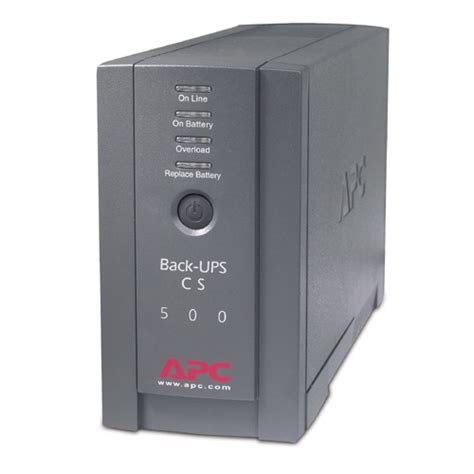 No Break APC Back-UPS CS BK500BLK, 300W, 500VA, Entrada 120V BK500BLK | Abasteo.mx