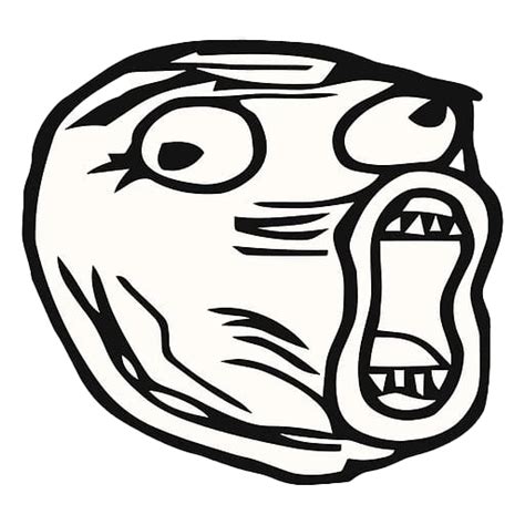 Rage Comics Troll Face, Internet, Laugh, Humor, Meme PNG