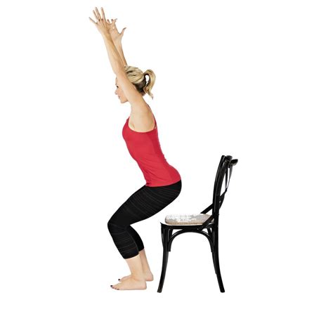 Chair Yoga Flow | By Kristie Belliston | The Belly Fit Club