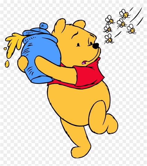 Winnie The Pooh Clipart Png - Winnie The Pooh Honey Pot Bees - Free Transparent PNG Clipart ...