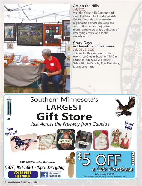 Owatonna Visitor Guide | Owatonna Area Chamber of Commerce & Tourism