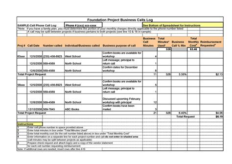 40+ Printable Call Log Templates [Word,Excel,PDF] - TemplateLab