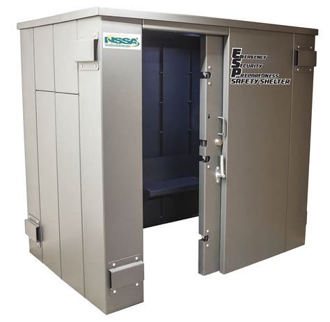 ESP SAFETY SHELTER, (9) People, 2,000 lb Wt, Tornado Safe Room and ...