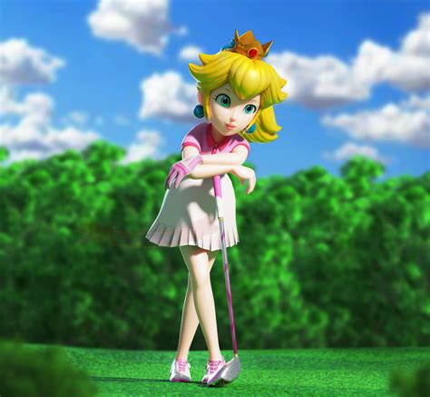 Princess Peach Golf